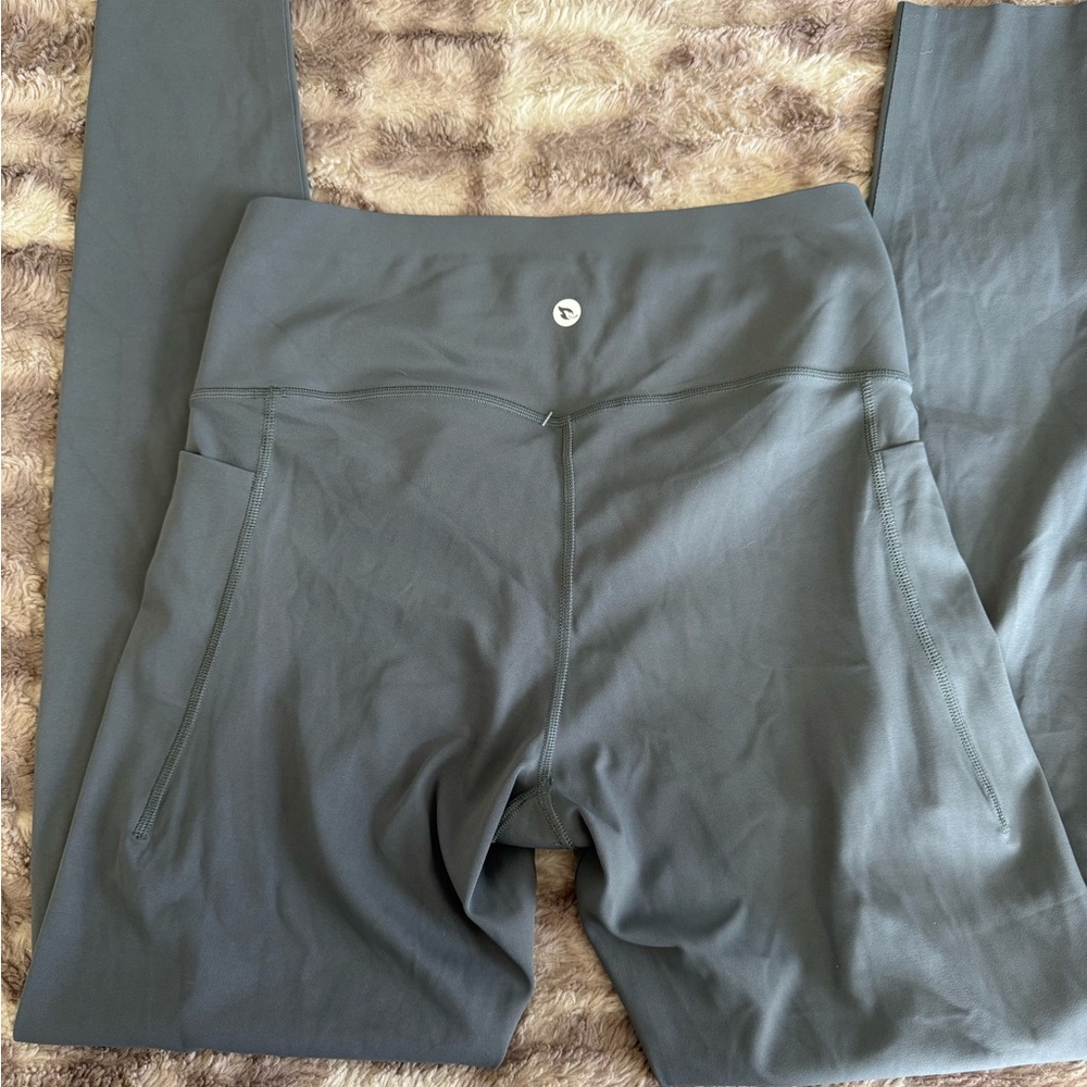 Baleaf Charcoal Gray High-Rise Leggings L-XXL 🧘🩶